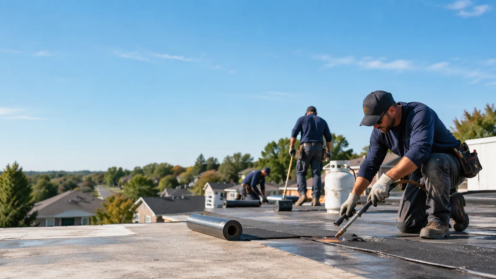 Flat Roof Leak Repair providers in Springer, OK